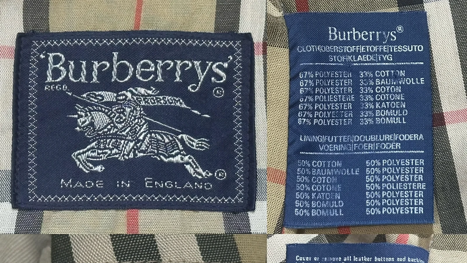 Burberry Label Dating Guide: How to Identify Every Era
